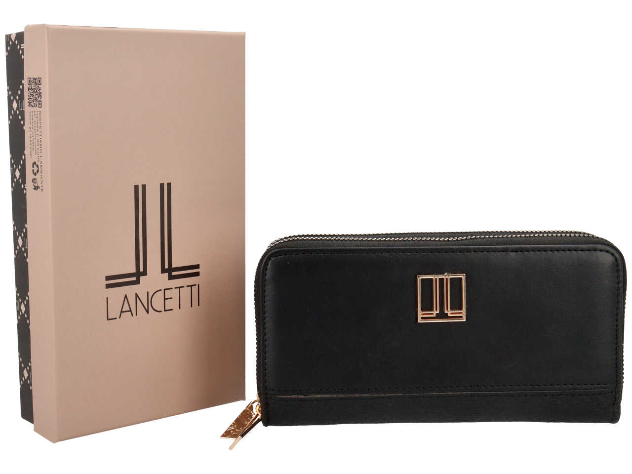 PORTAFOGLI ALFIER MOD.2 NERO LL26S-501-2 N