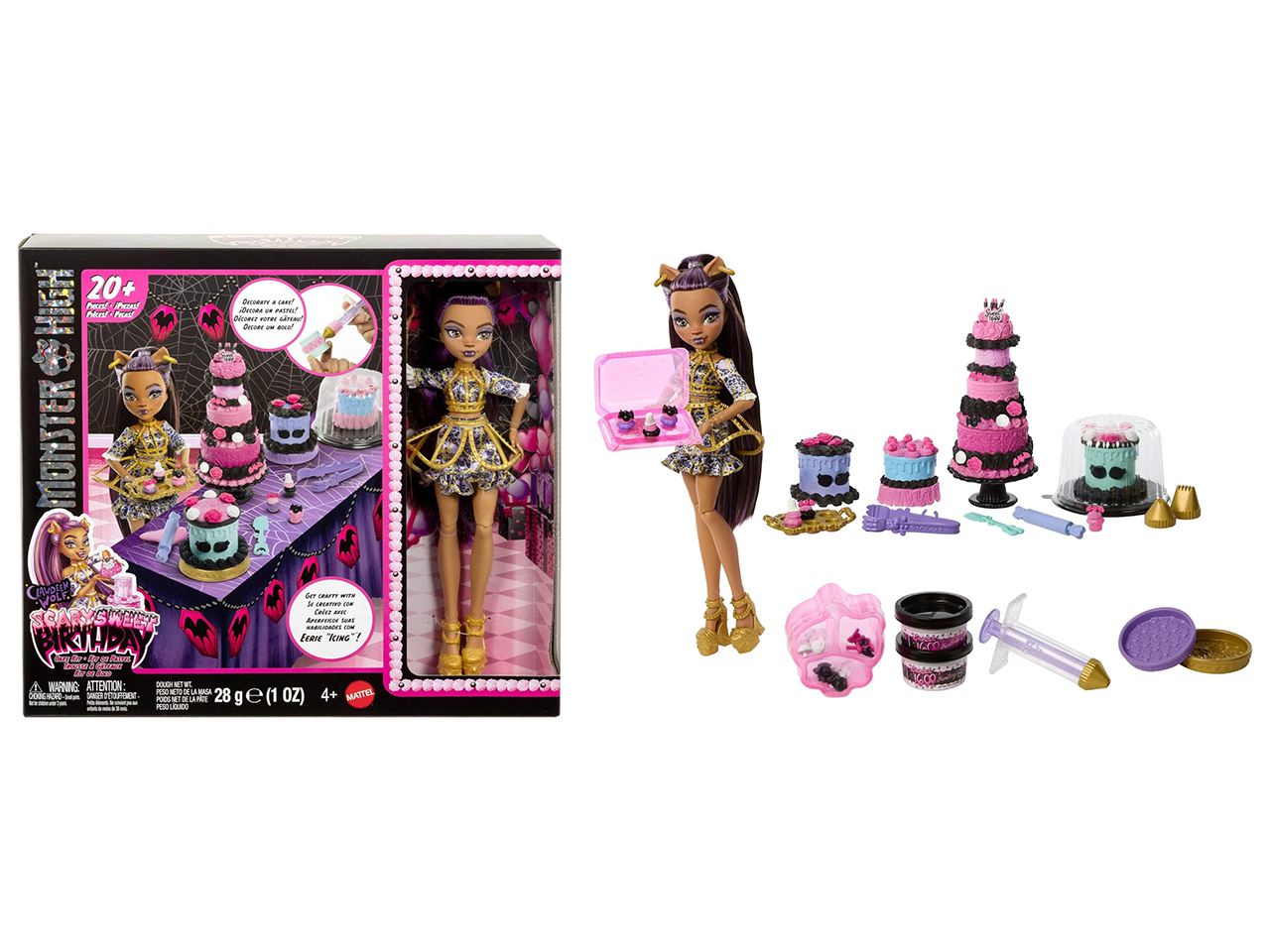 MONSTER HIGH DOLCE COMPLEANNO C/BAMBOLA  JBG78