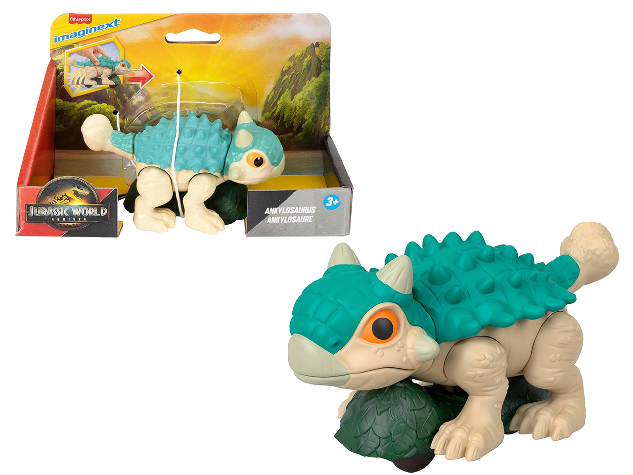 JURASSIC JW 4 BASID DINO CHARGE ASS. JDK79