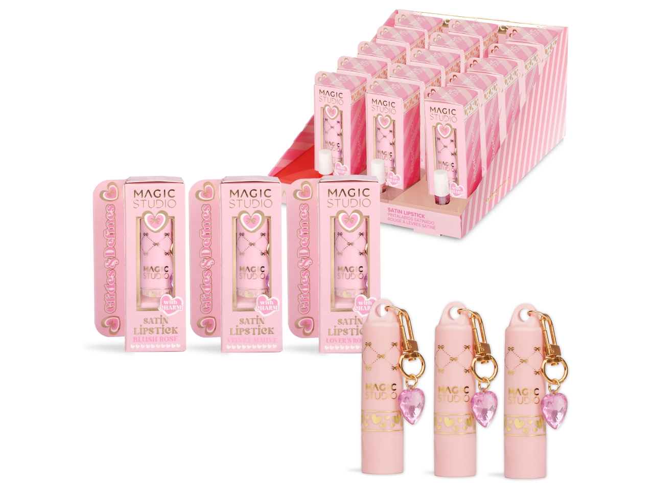 MAGIC STUDIO COQUETTE ROSSETTO C/CHARM 90470