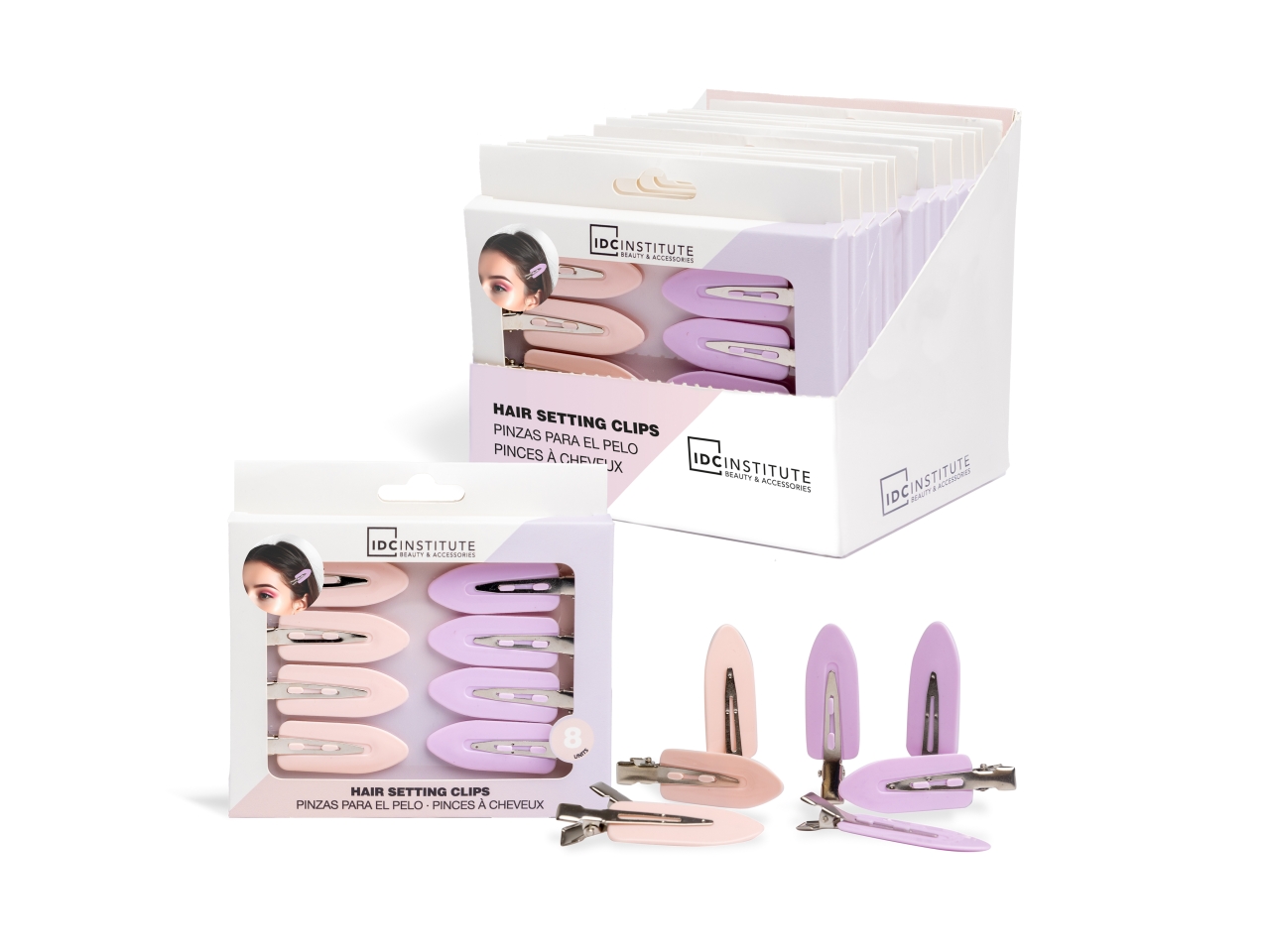 IDC INSTITUTE CLIPS CAPELLI 8PZ 90249
