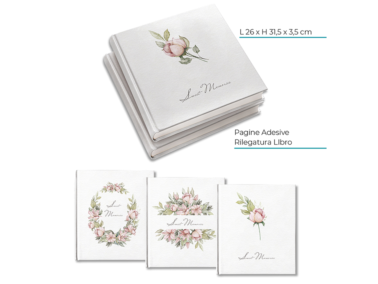 ALBUM P.FOTO ELEGANT26X30,5CM 20PAG.ADES.S36206/01