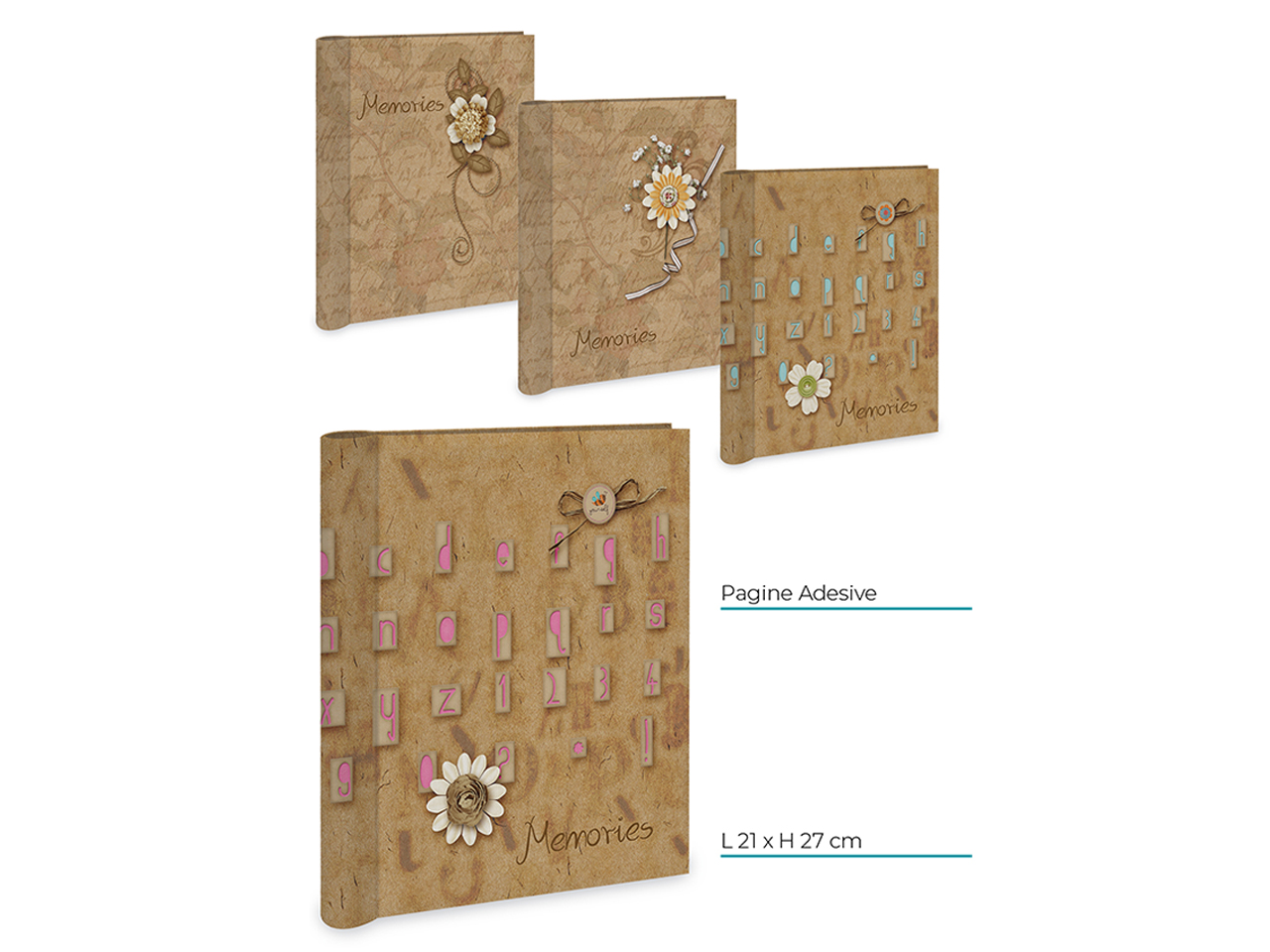 ALBUM P.FOTO ORIGAMI21X27CM 20PAG.ADES.S36208/100