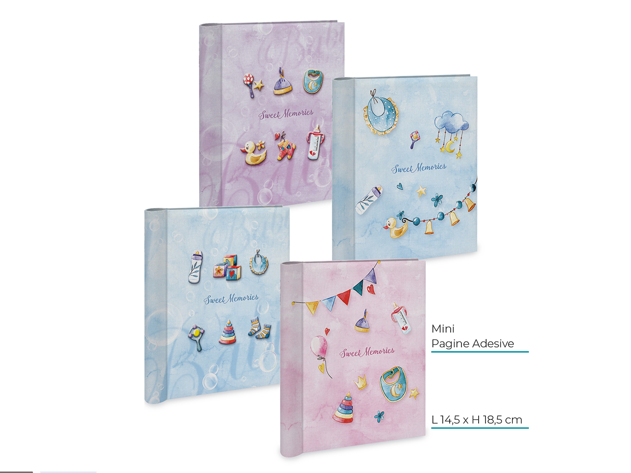 ALBUM P.FOTO BABY 14,5X18,5CM 15PAG.ADES.S36210/33