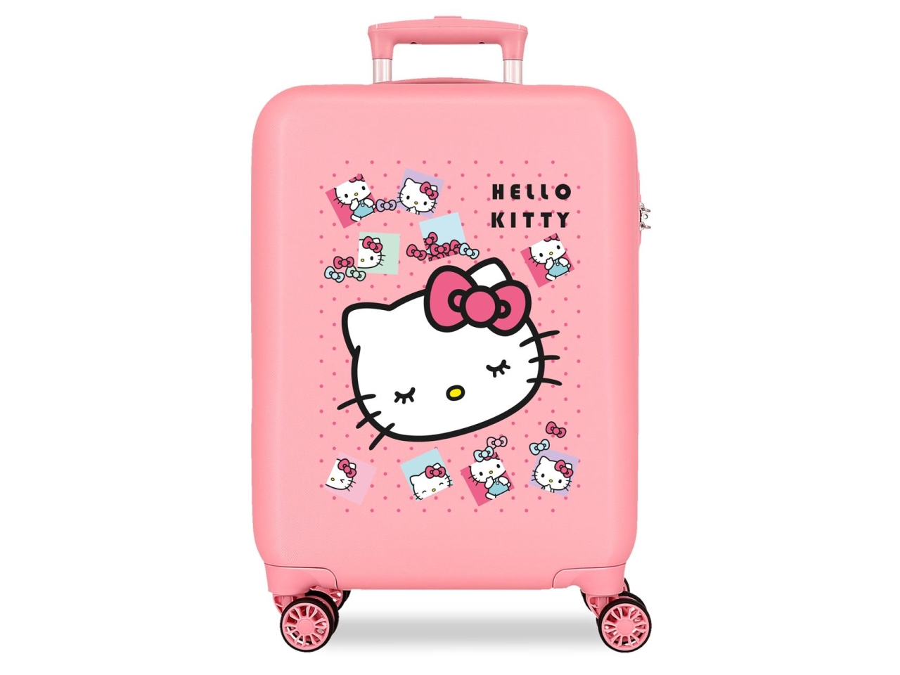 SANRIO TROLLEY 55CM 4R. H.KITTY ROSA 340063100070
