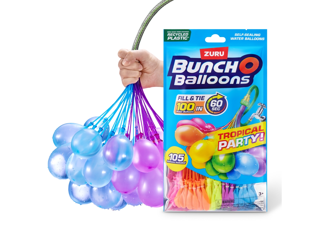 BOB TROPICAL PARTY SET 3PZ 56480SK