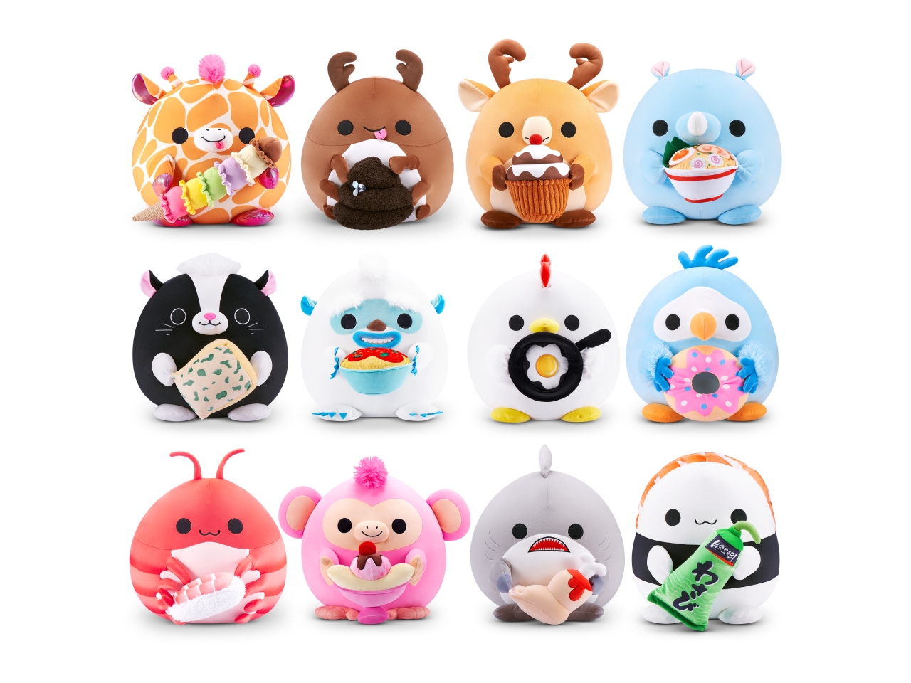 PELUCHE SNACKLES S1W2 MEDIUM 77695