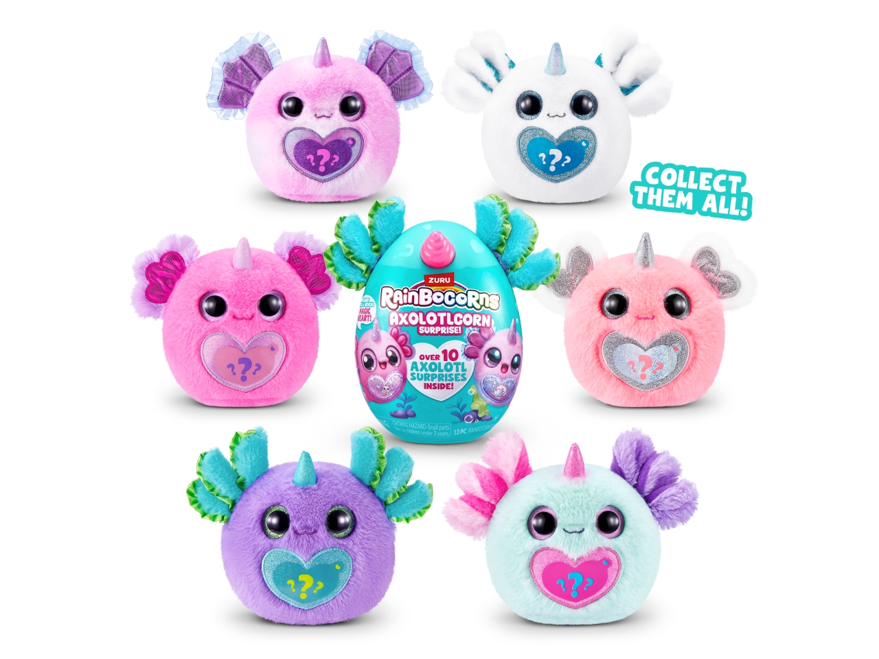 PELUCHE RAINBOCORNS AXOLOTCOR 92120TQ1