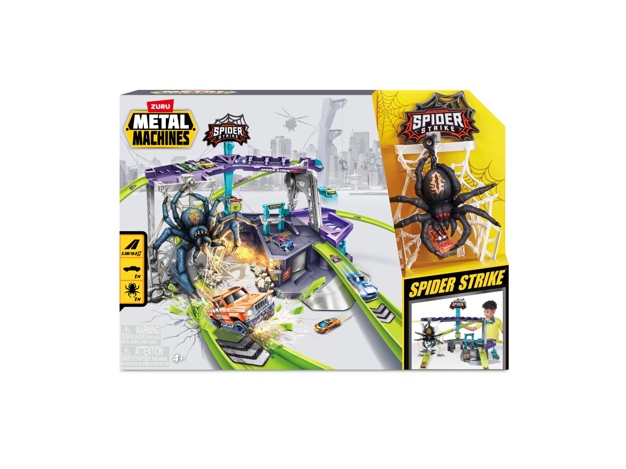 METAL MACHINES PISTA SPIDER DOPPIO LOOP 6725 METAL MACHINES PISTA SPIDER DOPPIO LOOP 6725