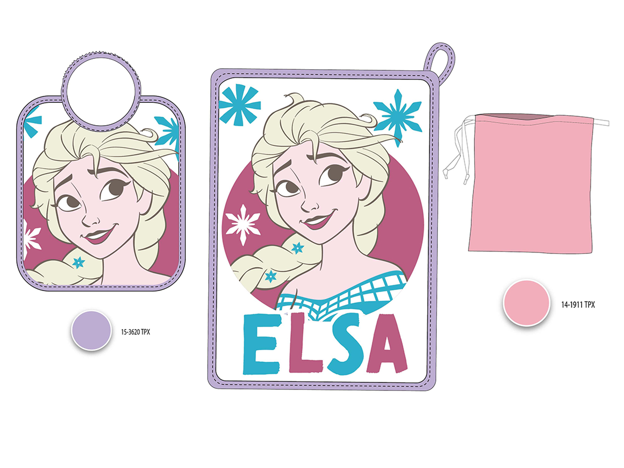 FROZEN TOVAGLIETTA+BAVAGLINO+SACCHETTO 1765