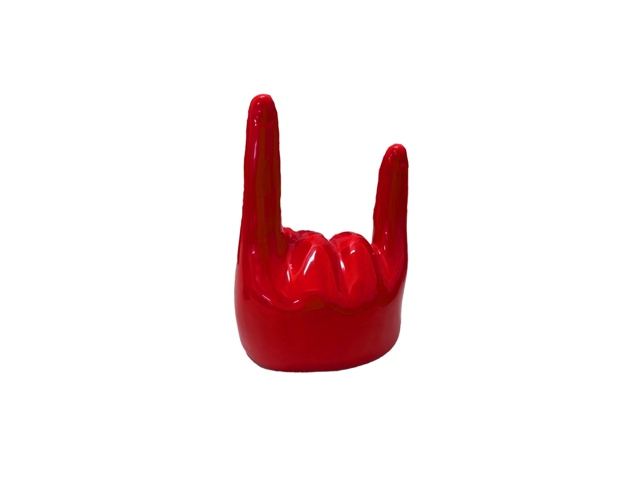 MANO CORNA ROSSA H.7CM 320 7