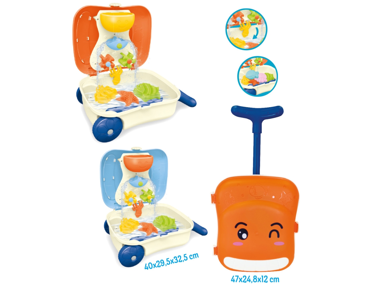 GIOCO SPIAGGIA DELUXE CON ACCESSORI 47061