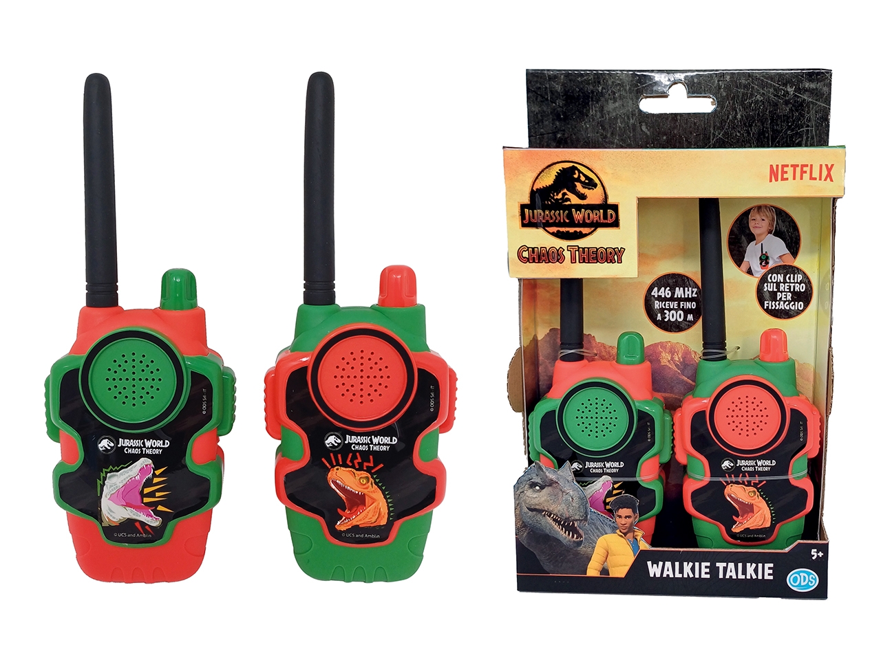 JURASSIC WORLD WALKIE TALKIE 446 MHZ 35307