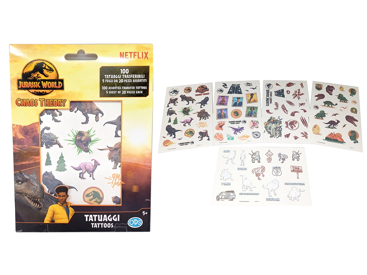 JURASSIC WORLD TATUAGGI CORPO 35317