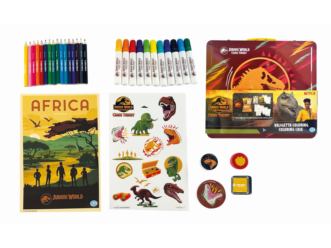 JURASSIC WORLD VALIGETTA COLORING 35322 JURASSIC WORLD VALIGETTA COLORING 35322