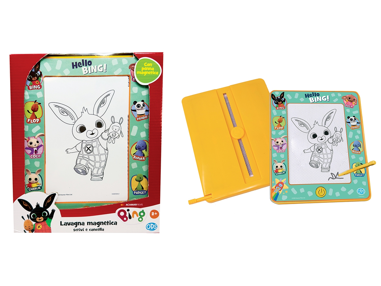BING LAVAGNA MAGNETICA SCRIVI E CANCELLA 48429