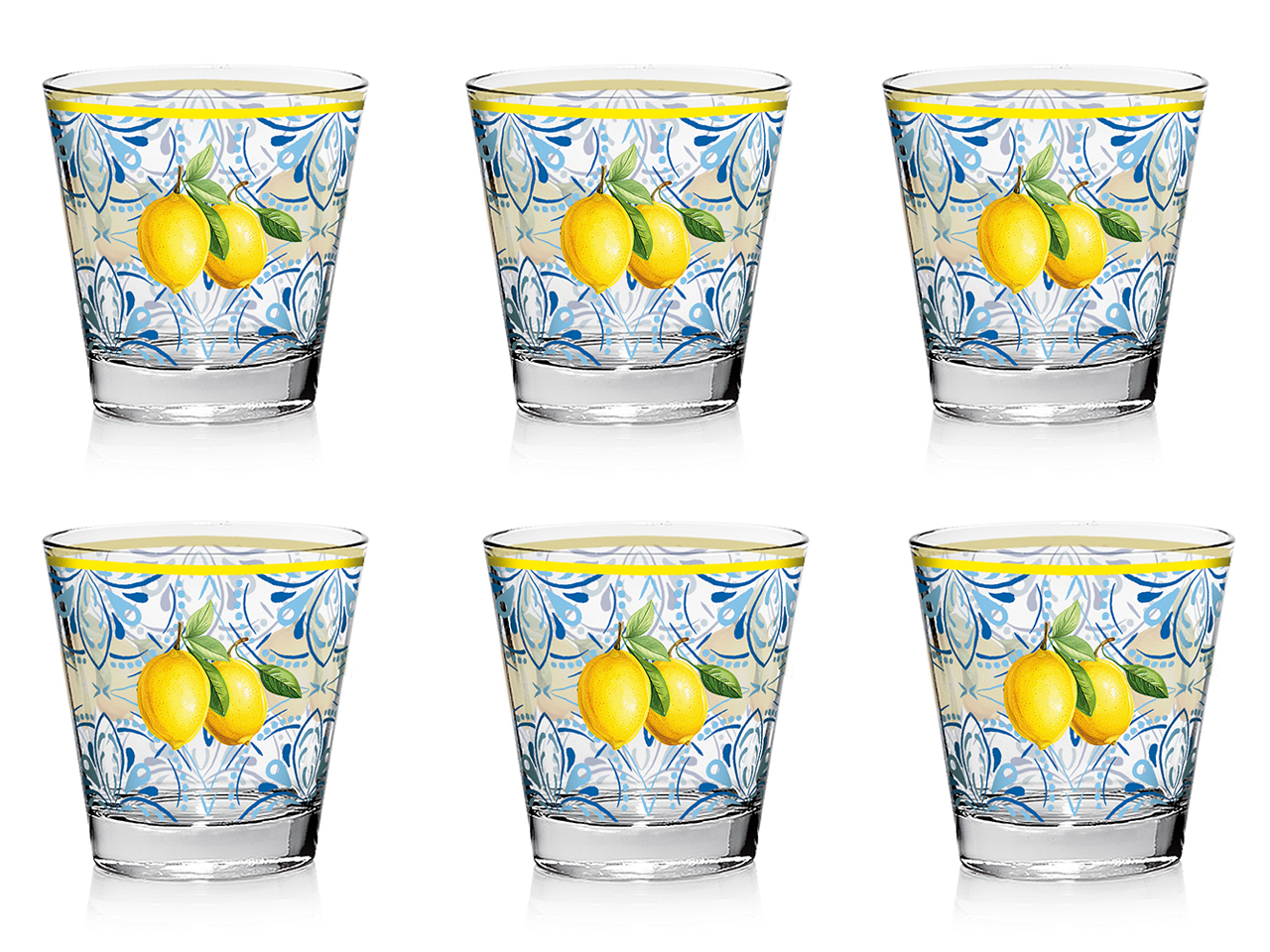 S.LEMON BICCHIERI NADIA ACQUA 250CC 6PZ M107501