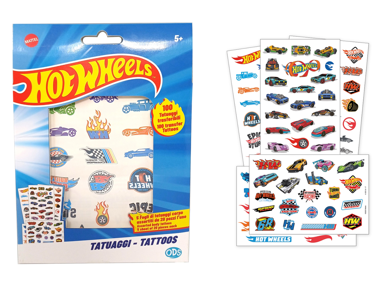 HOT WHEELS TATUAGGI CORPO 42016