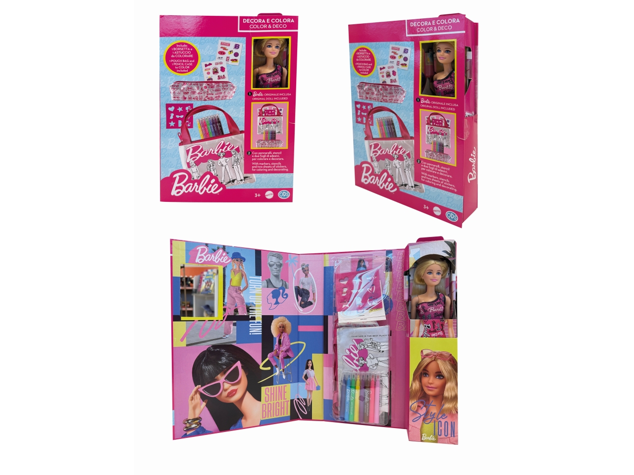 BARBIE DECORA E COLORA 44908