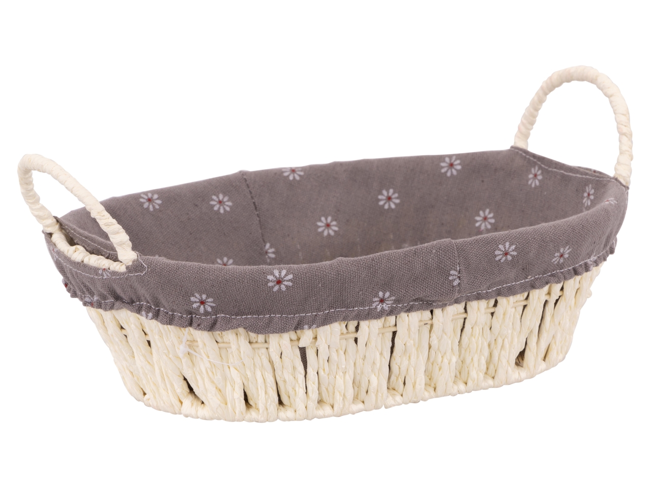 DAISY CESTINO OVALE 27X20CM CORDA DI CARTA 0046887