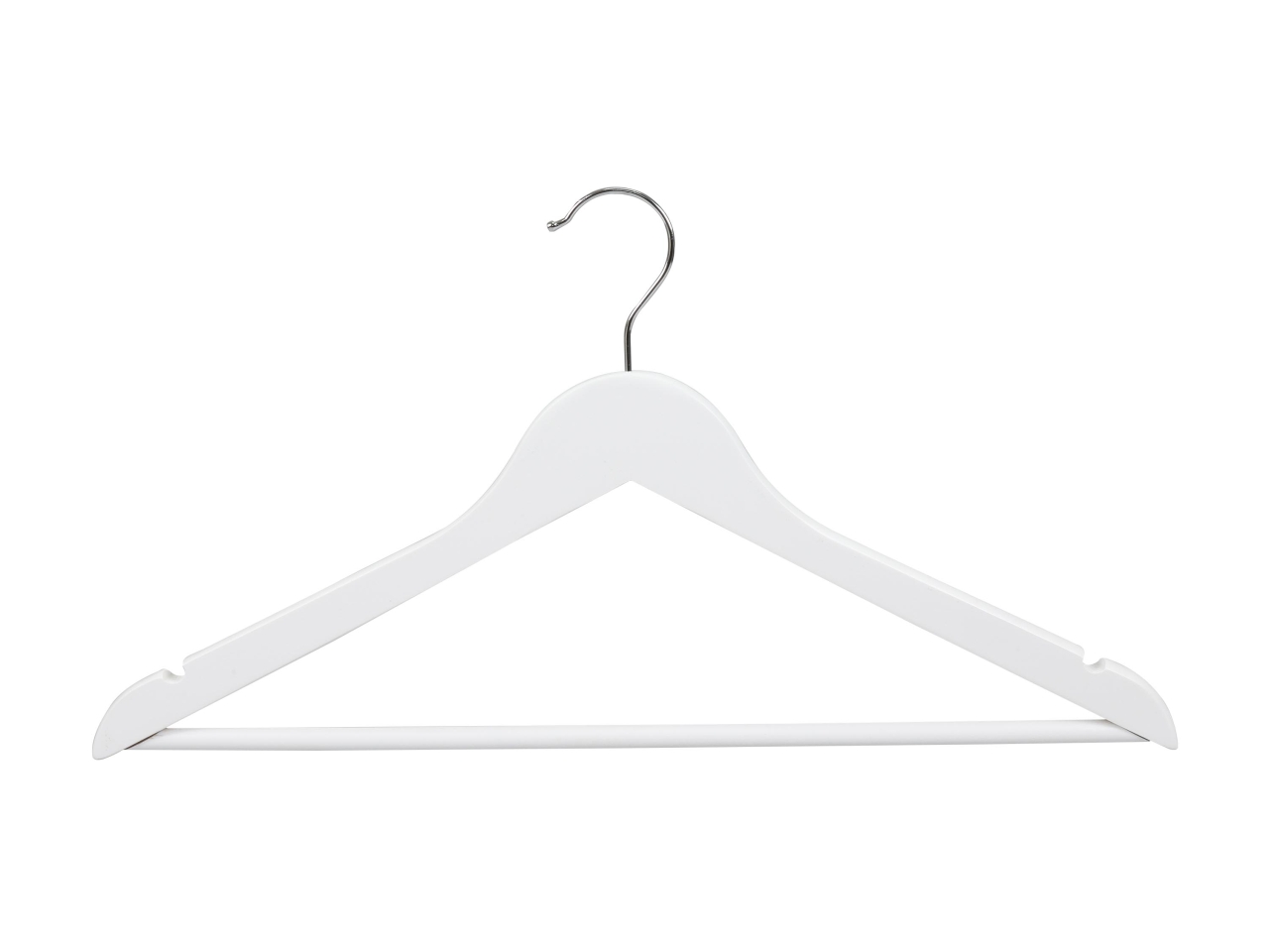 GRUCCE APPENDIABITI LEGNO 44,5CM 3PZ BIAN. 0045454