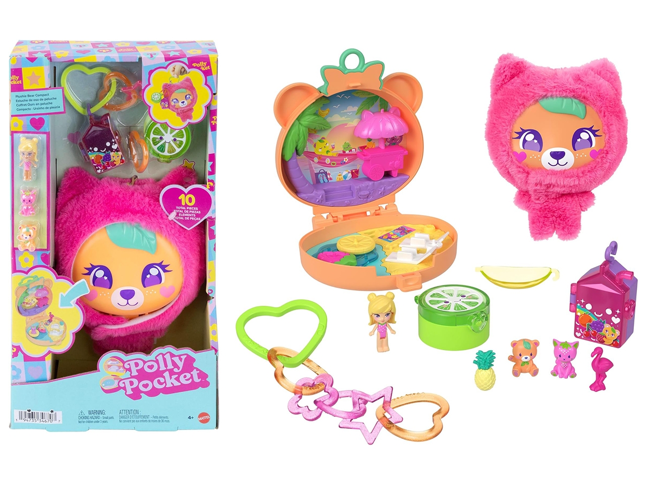 POLLY POCKET COFANETTO PELUCHE JKC79-0