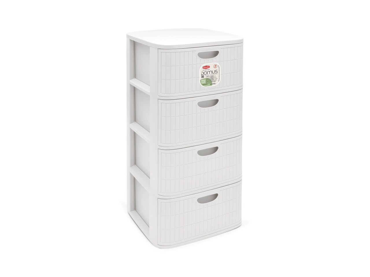 DOMUS CASSETTIERA 4CASS.40X40XH.80CM BIAN.P.90100 DOMUS CASSETTIERA 4CASS.40X40XH.80CM BIAN.P.90100