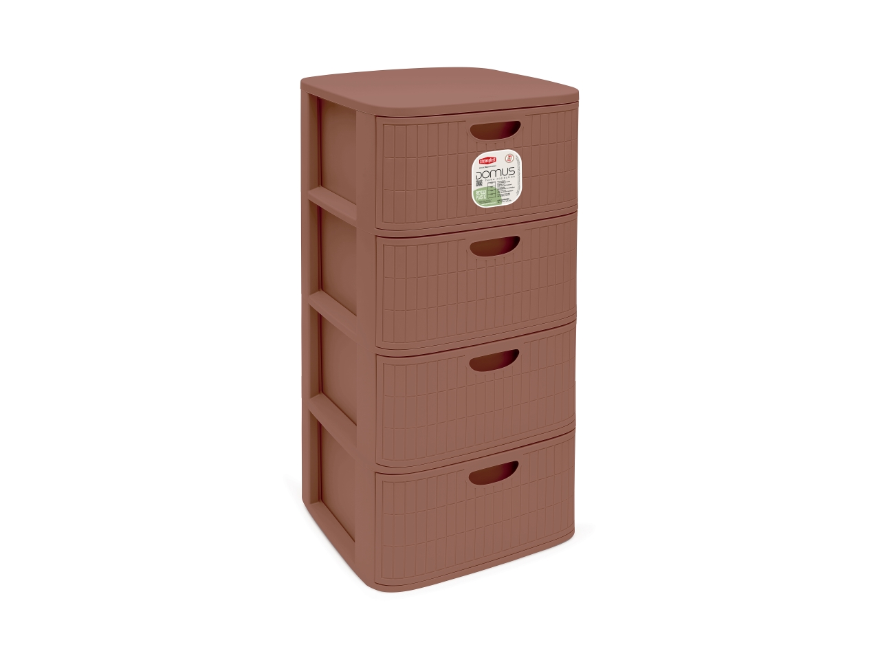 DOMUS CASSETTIERA 4CASS.40X40XH.80CM MOCHA M.90104 DOMUS CASSETTIERA 4CASS.40X40XH.80CM MOCHA M.90104