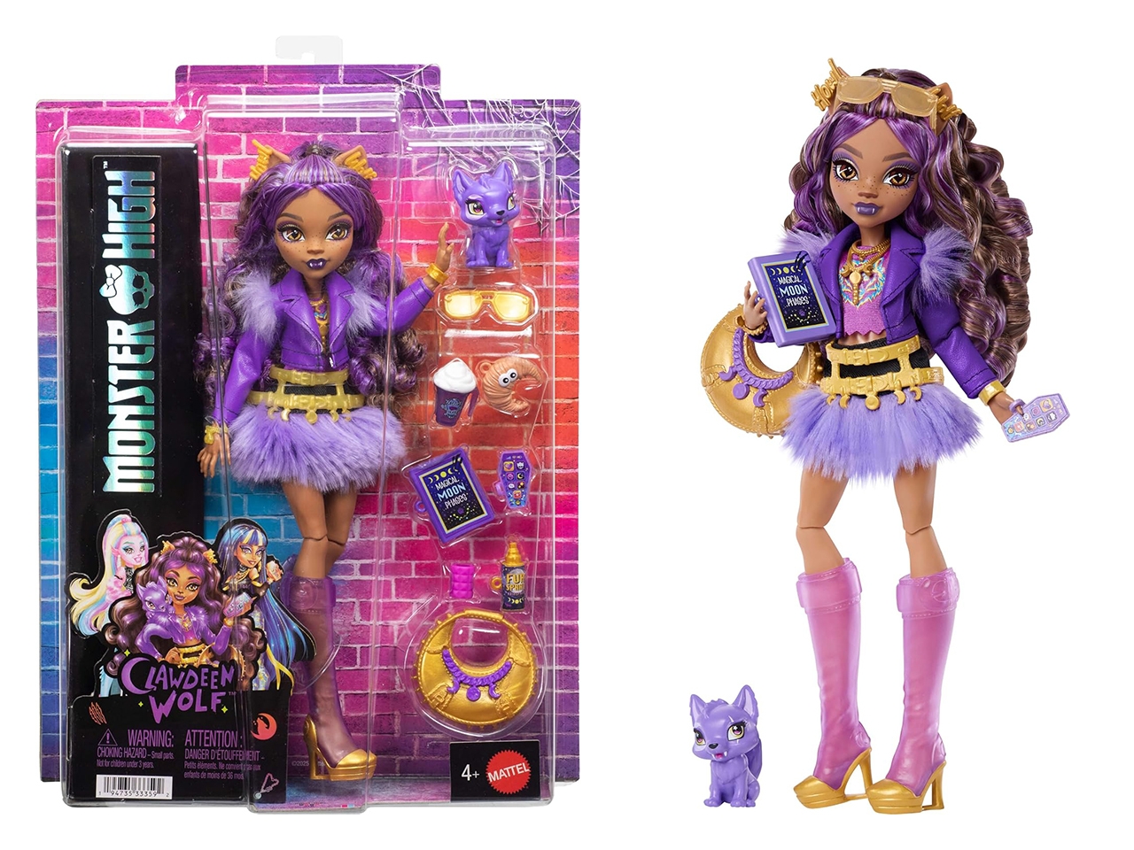MONSTER HIGH CLAWDEEN JHK30-0