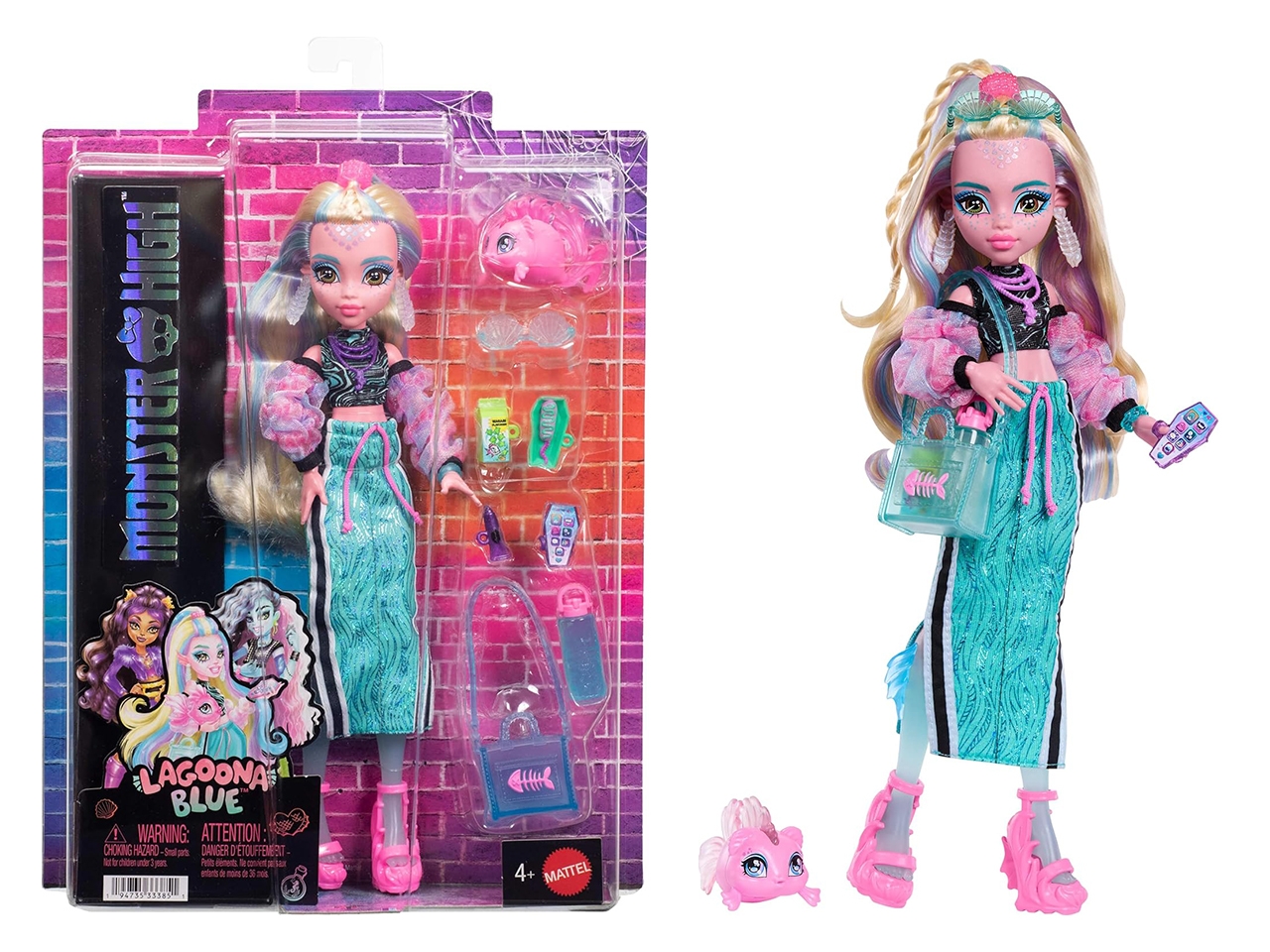 MONSTER HIGH LAGOONA JHK33-0
