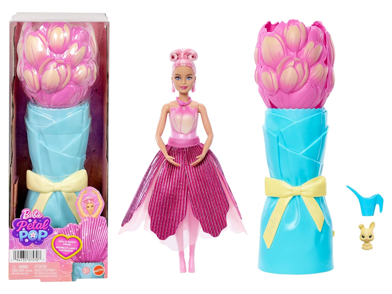 BARBIE PETAL POP DOLL 1      JMF57-0