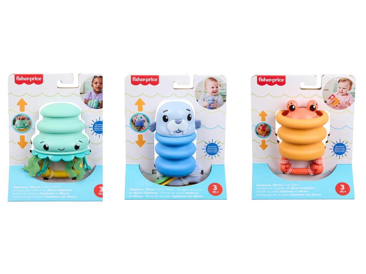 FISHER-PRICE DENTARUOLI OCEANO 2 IN 1JHB54-0 FISHER-PRICE DENTARUOLI OCEANO 2 IN 1JHB54-0