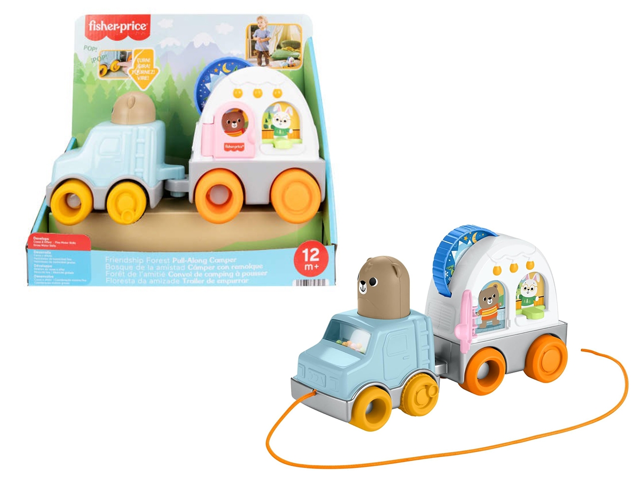 FISHER-PRICE DENTARUOLI MORBIDI SET 4PZ JKD52-0