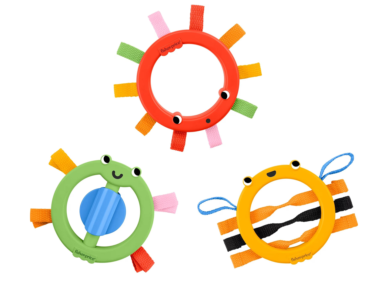 FISHER-PRICE EASY GRASP RATTLES PDQ JKW53-0