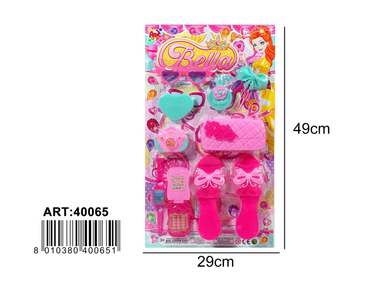 BELLA SCAPETTE C/ACCESSORI 40065