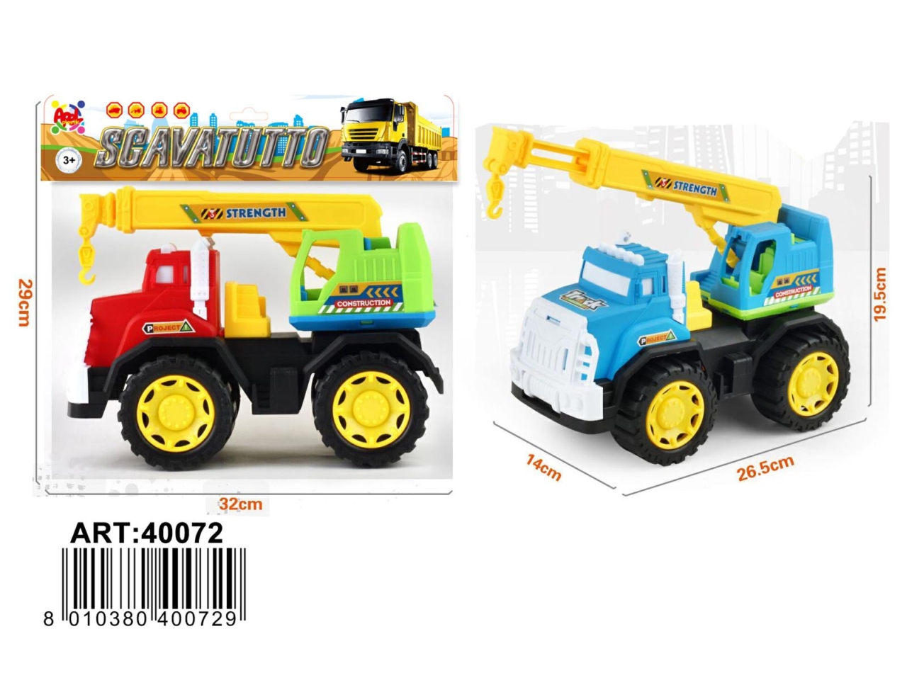 CAMINO GRU SCAVATUTTO ASS. 40072 CAMINO GRU SCAVATUTTO ASS. 40072