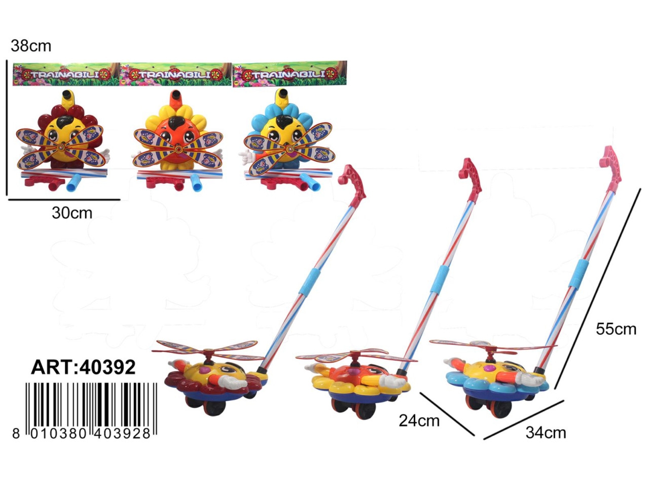 TRAINABILE FARFALLA ASS. 40392