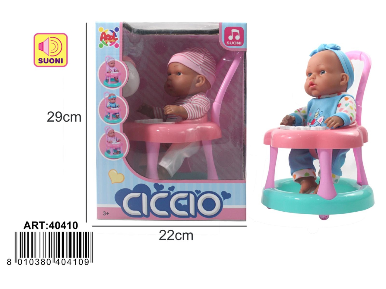 CICCIO BAMBOLOTTO C/VOCE E GIRELLO40410