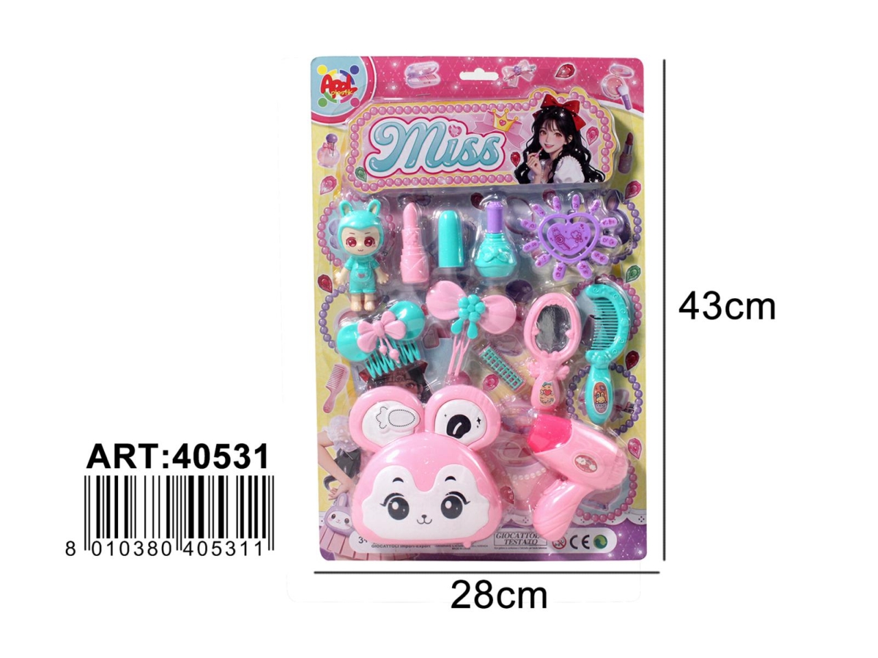 SET BORSETTA MISS C/ACCESSORI 40531