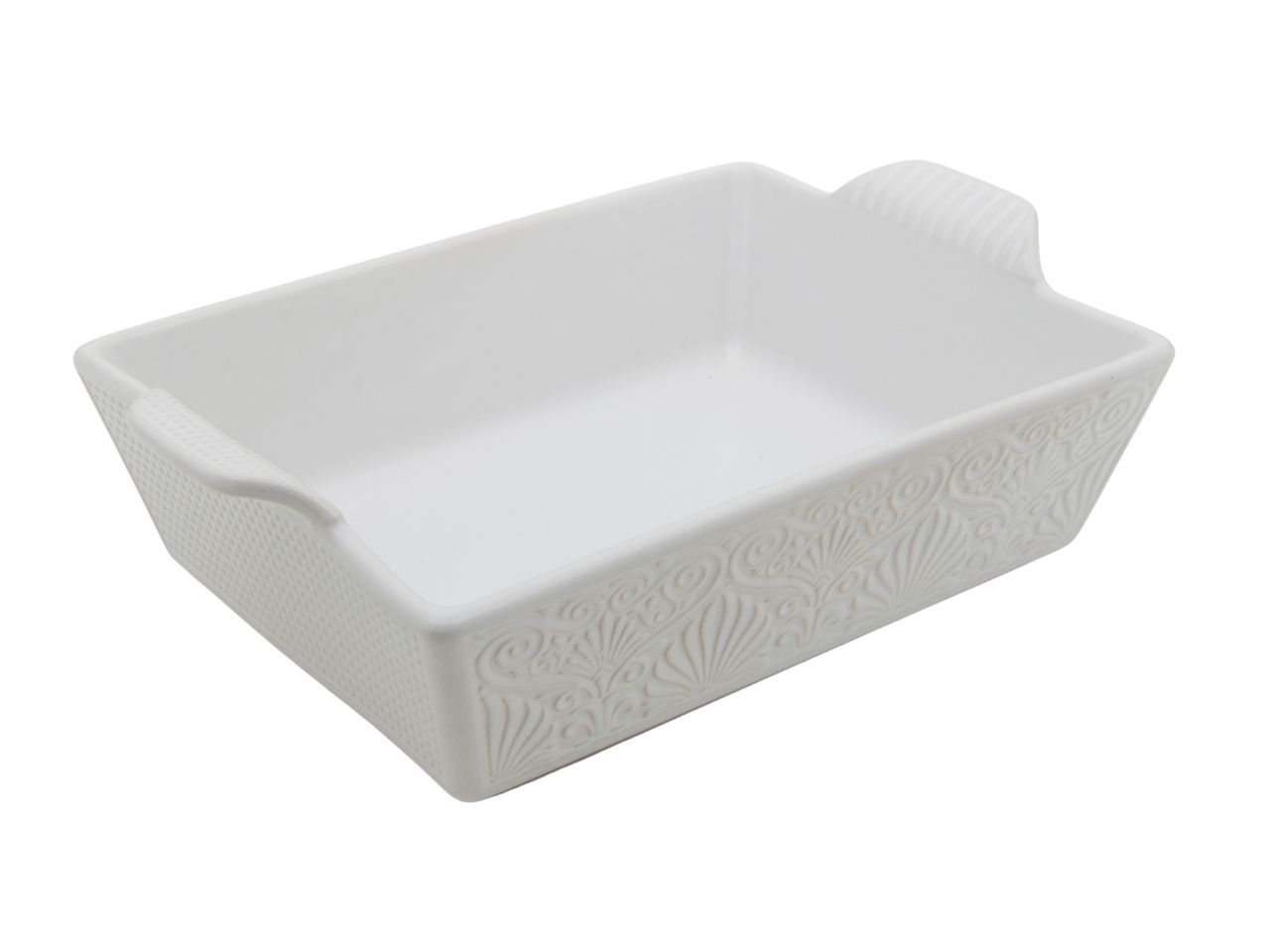 MIBA PIROFILA RETTANGOLARE 24x16CM BIANCA 5471 MIBA PIROFILA RETTANGOLARE 24x16CM BIANCA 5471