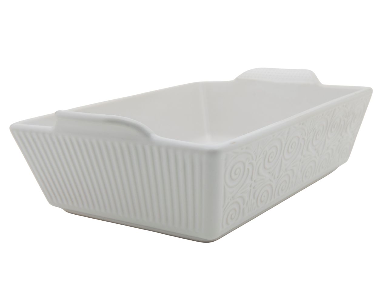 MIBA PIROFILA RETTANGOLARE 31x20CM BIANCA 5472