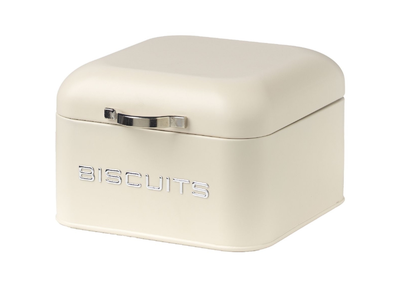VINTAGE BISCOTTIERA LATTA 20X20X13,5 AVORIO 5779