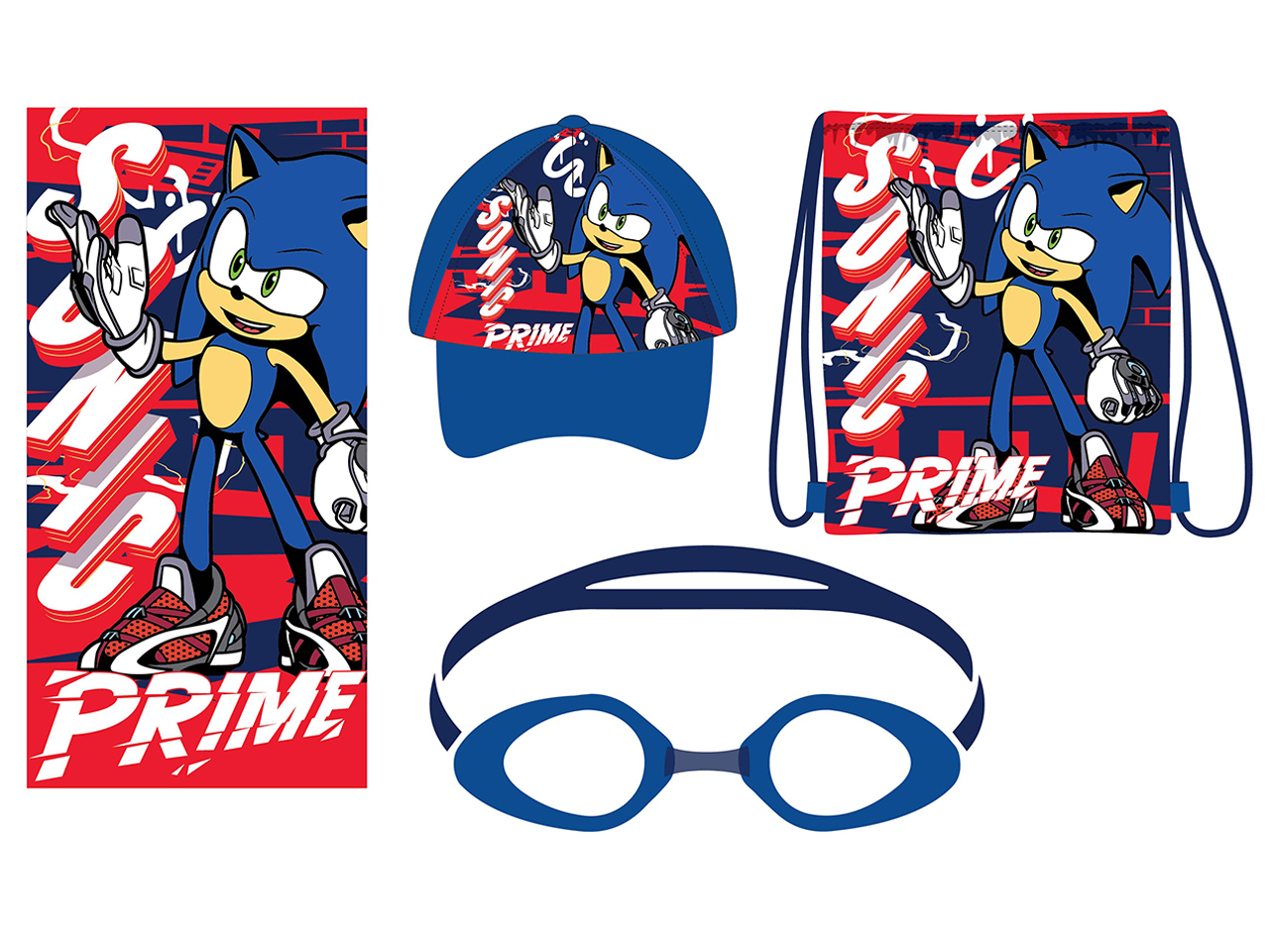 SONIC SACCA+CAP.+TELO+OCCHIALIN. SONIC MIX 12 SONIC SACCA+CAP.+TELO+OCCHIALIN. SONIC MIX 12