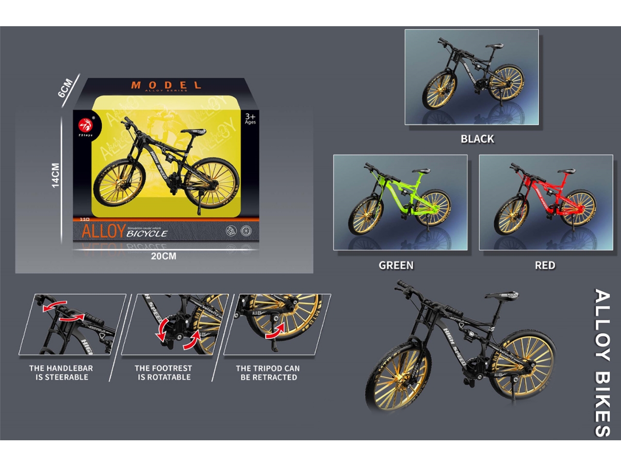 BICICLETTA MOUNTAIN BIKEMETAL 1.10MGG52821