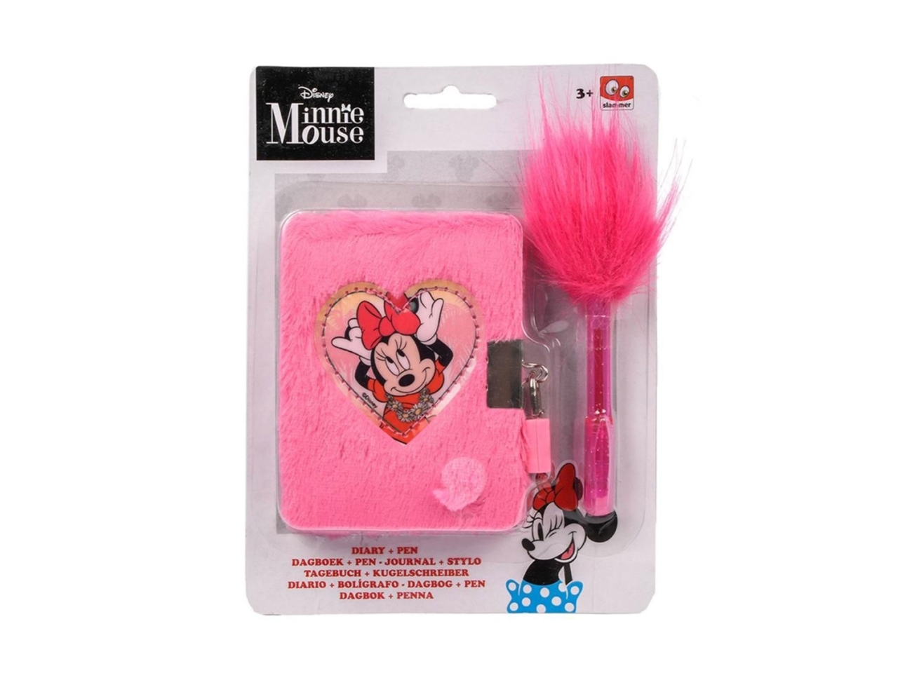 MINNIE DIARIO E PENNA PLUSH DISMM99988V1