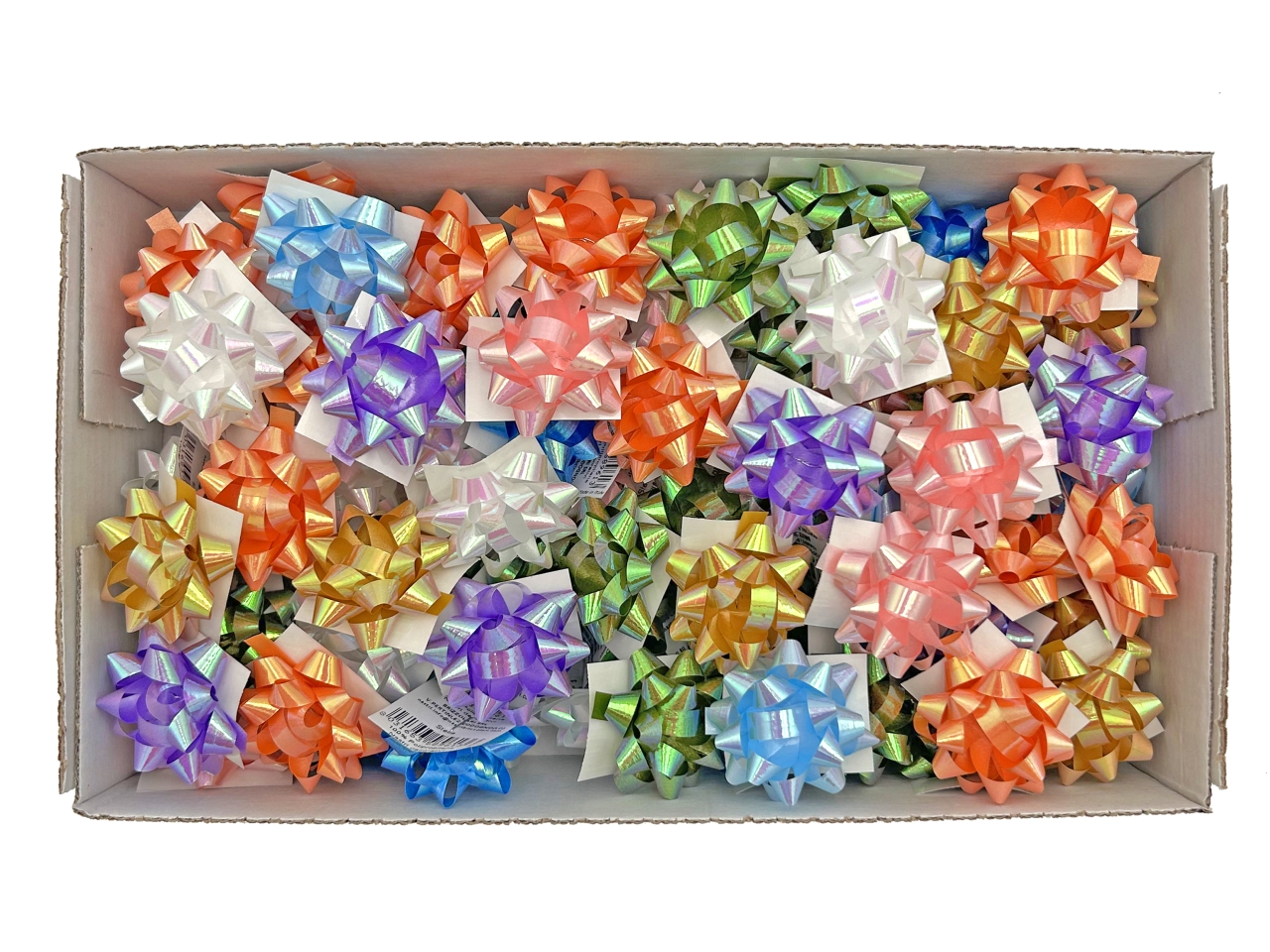 COCCARDA STELLA 6,5MM 100PZ IRIDE.ASS.000616 2940