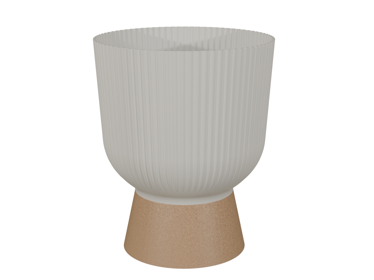 VASO WAVE TULIP 30XH.35CM BIANCO WTW30 VASO WAVE TULIP 30XH.35CM BIANCO WTW30