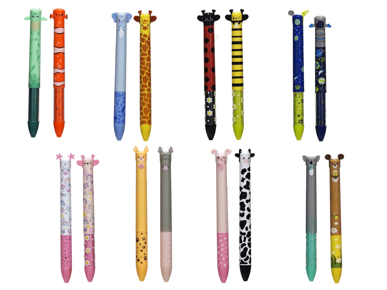 PENNA SET DA 2 PEZZI IN 8 ASSORTIMENTI 491350