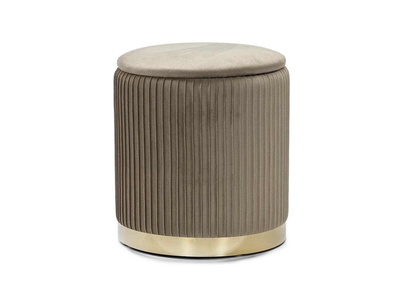 POUF CONTENITORE D.36X42CM VELLUTO 642965 POUF CONTENITORE D.36X42CM VELLUTO 642965
