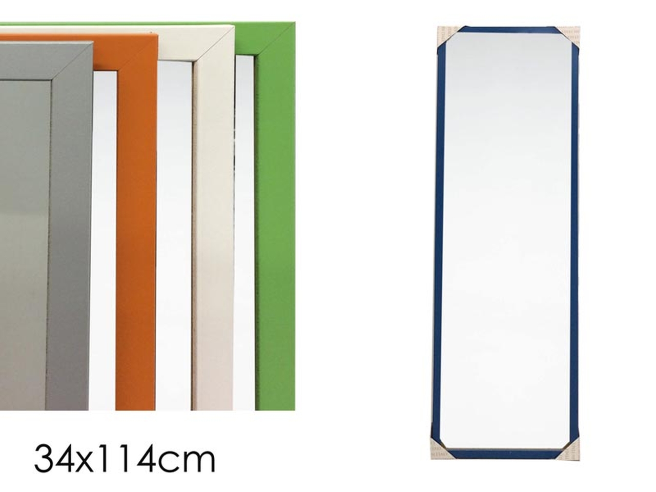 SPECCHIERA ESSENTIAL 34X114CM IN 5 ASS. 925229